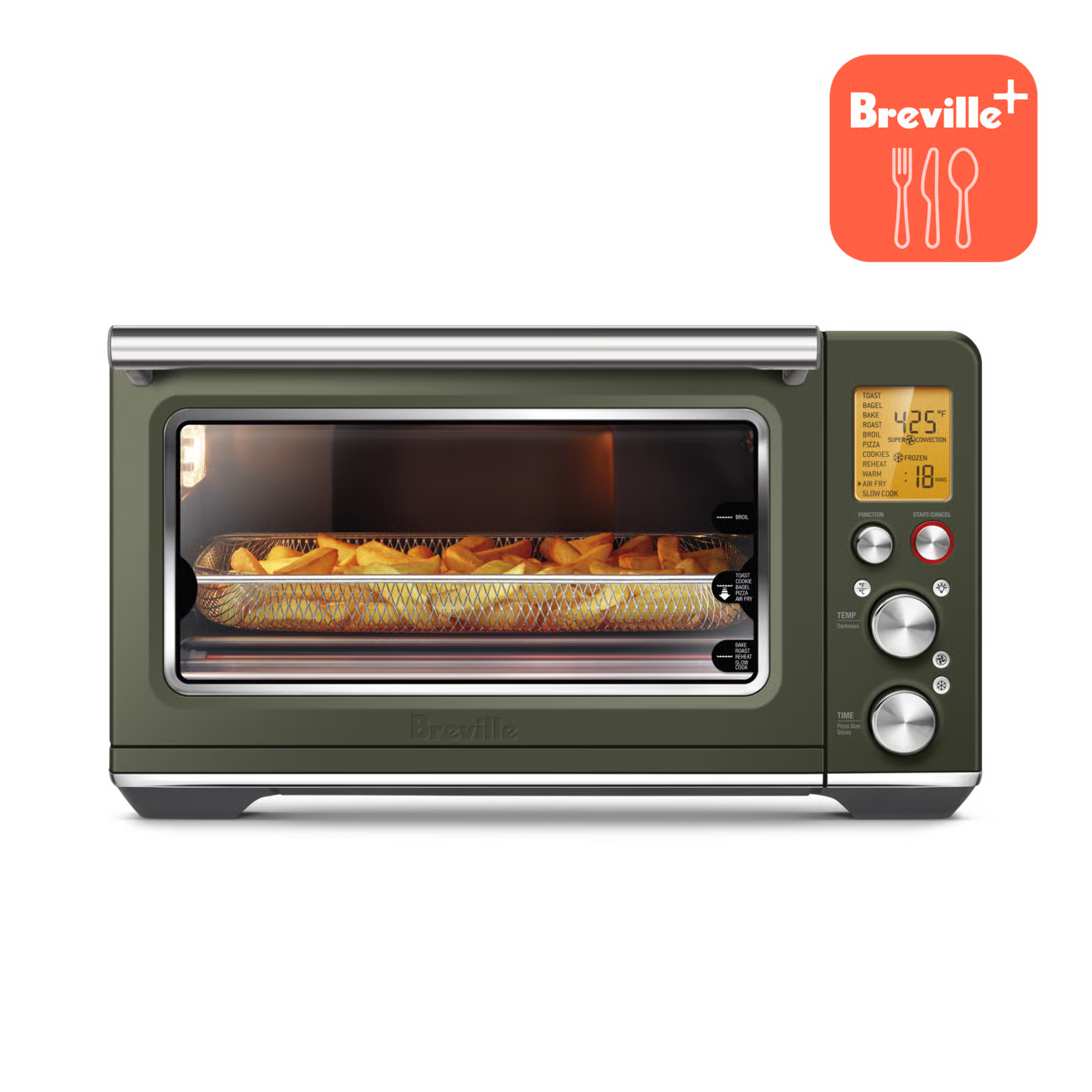 Four the Smart Oven Air Fryer Tapenade d’olive - Breville - Air fryer - BOV860OLT1BNA1 - La Guilde Culinaire