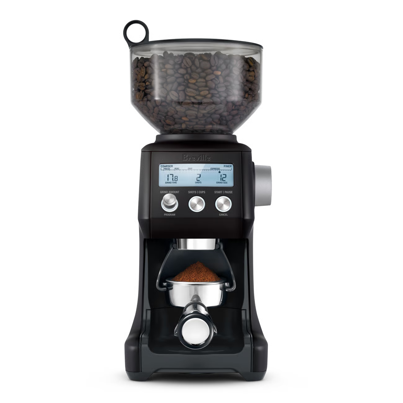 Moulin à café le Smart Grinder Pro Truffe noire - Breville - Moulin à café - BCG820BTR1BCA1 - La Guilde Culinaire