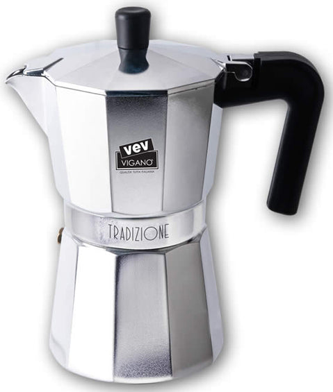 Cafetière expresso Moka Tradizioni 12 tasses - Vev Vigano - Cafetière italienne - KP1200 - La Guilde Culinaire