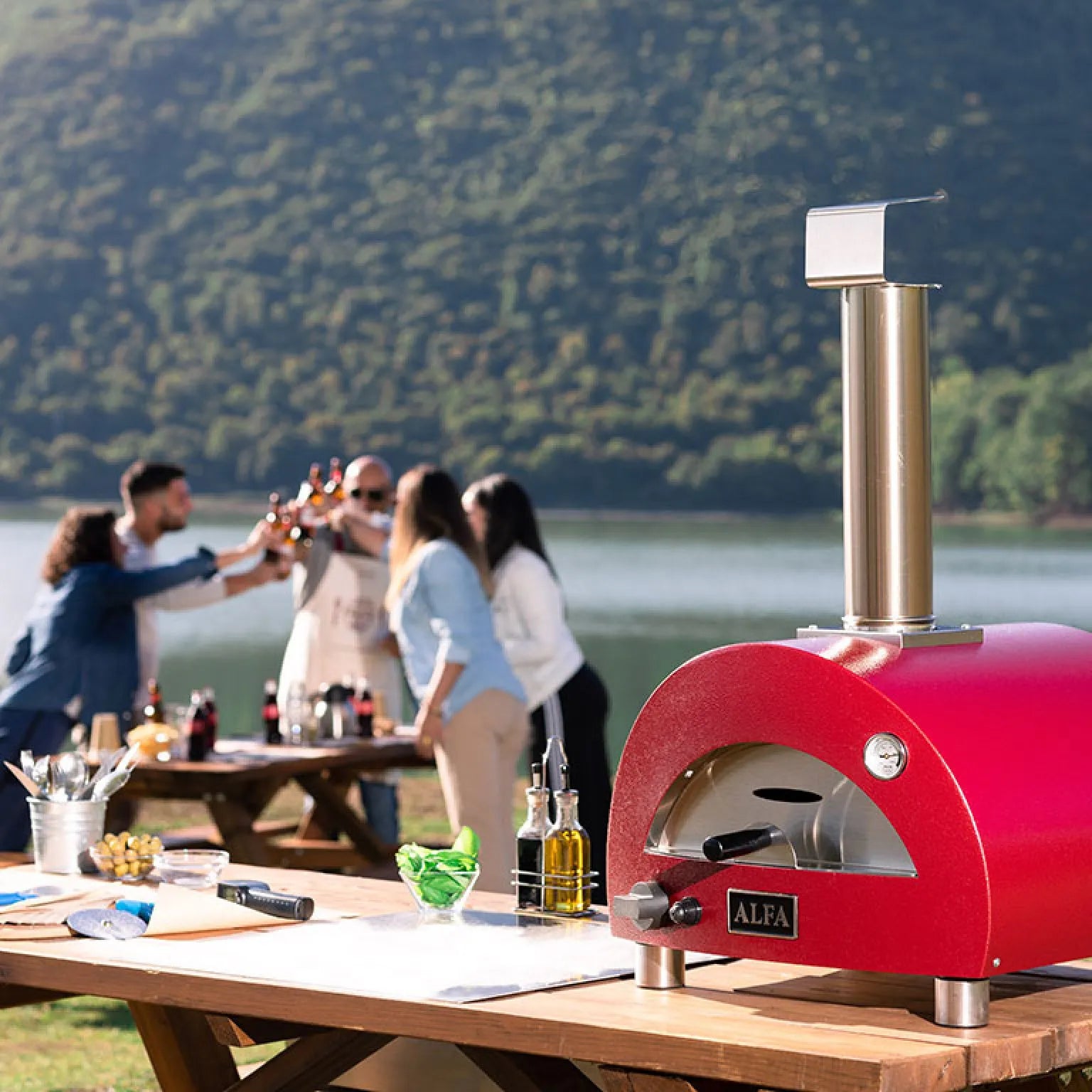 Four à pizza portable Alfa Moderno - Alfa Forni - Four à pizza - - La Guilde Culinaire