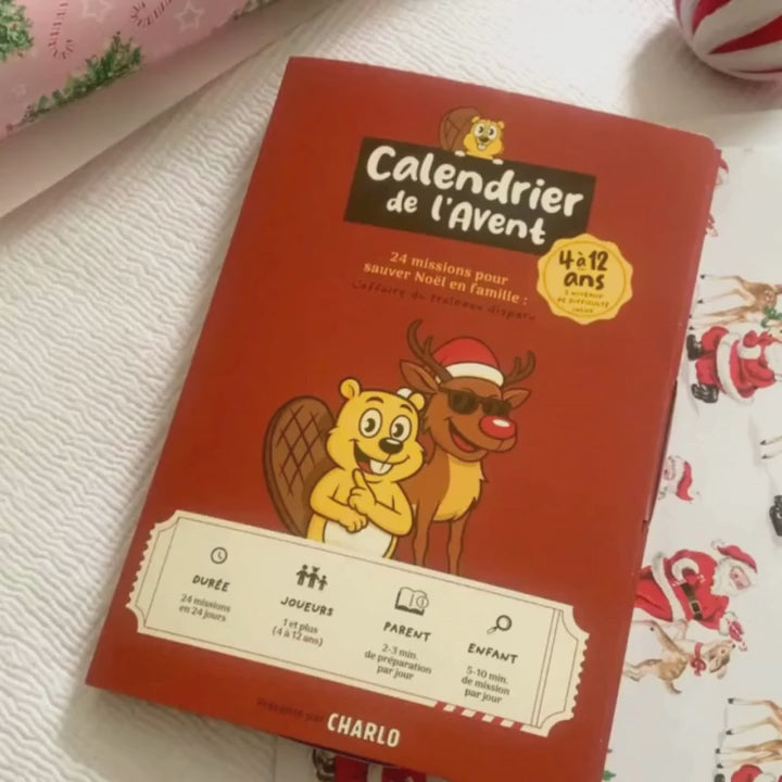 L'affaire du traîneau disparu : Calendrier de l'Avent - Charlo Jeux et Aventures - Calendrier de l'avent - - La Guilde Culinaire