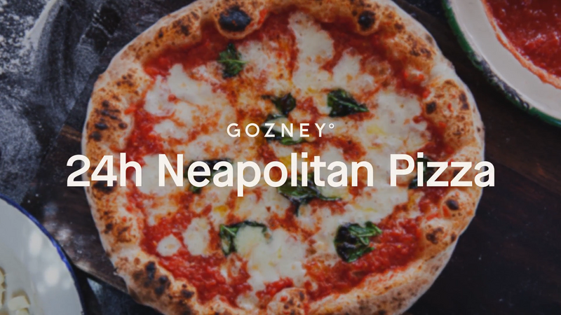 Gozney - Recette de pizza napolitaine de 24h