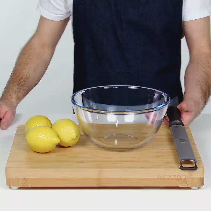 Râpe en acier inoxydable forme longiligne - Ricardo - Râpe et zesteur - - La Guilde Culinaire