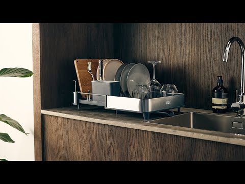 Égouttoir à vaisselle extensible en acier Extend - Joseph Joseph - Poêle - - La Guilde Culinaire