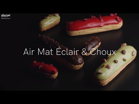 Éclair & choux mat - SilikoMart - Tapis de cuisson - - La Guilde Culinaire