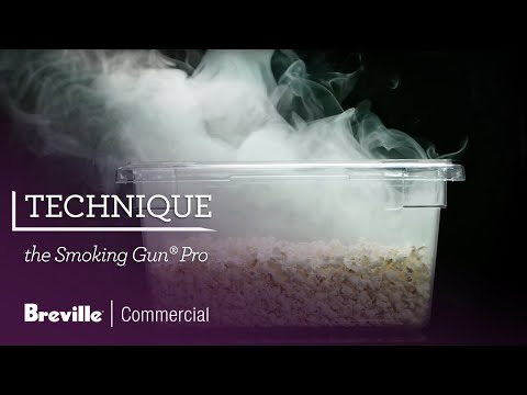 Pistolet à fumée The Smoking Gun Pro - Breville - Infuseur de fumée - - La Guilde Culinaire