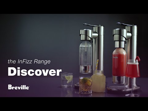 Machine à breuvages pétillants InFizz Fusion - Breville - Machine à eau gazeuse - - La Guilde Culinaire