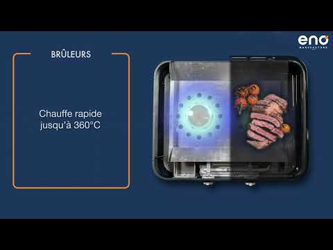 ENOSIGN 80 Plancha gaz Bleu Navy - ENO - Plancha - - La Guilde Culinaire