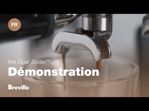 Machine à espresso The Dual Boiler - Breville - Machine à espresso - - La Guilde Culinaire