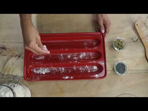 Moule à Baguettes 39,5 cm - Emile Henry - Emile Henry - Moule à baguette - - La Guilde Culinaire