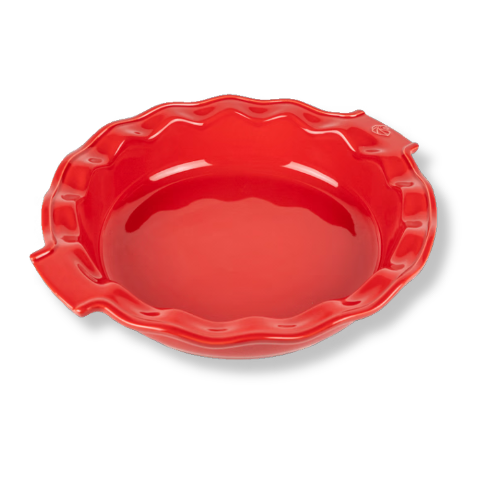 Plat à tarte 23 cm, Rouge - APPOLIA - Peugeot - Moule à tarte et quiche - - La Guilde Culinaire
