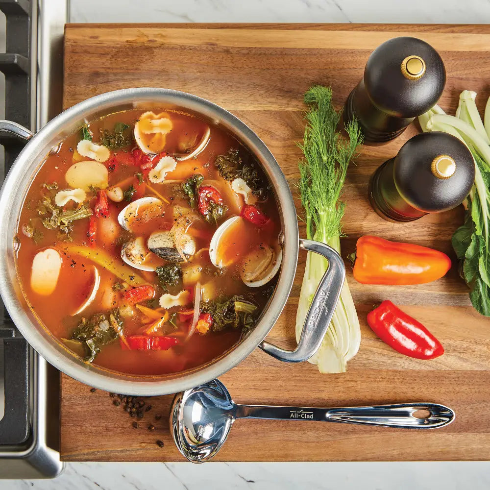 Ensemble de 6 Ustensiles de Cuisson et de Service - All-Clad - Pot à ustensile - - La Guilde Culinaire