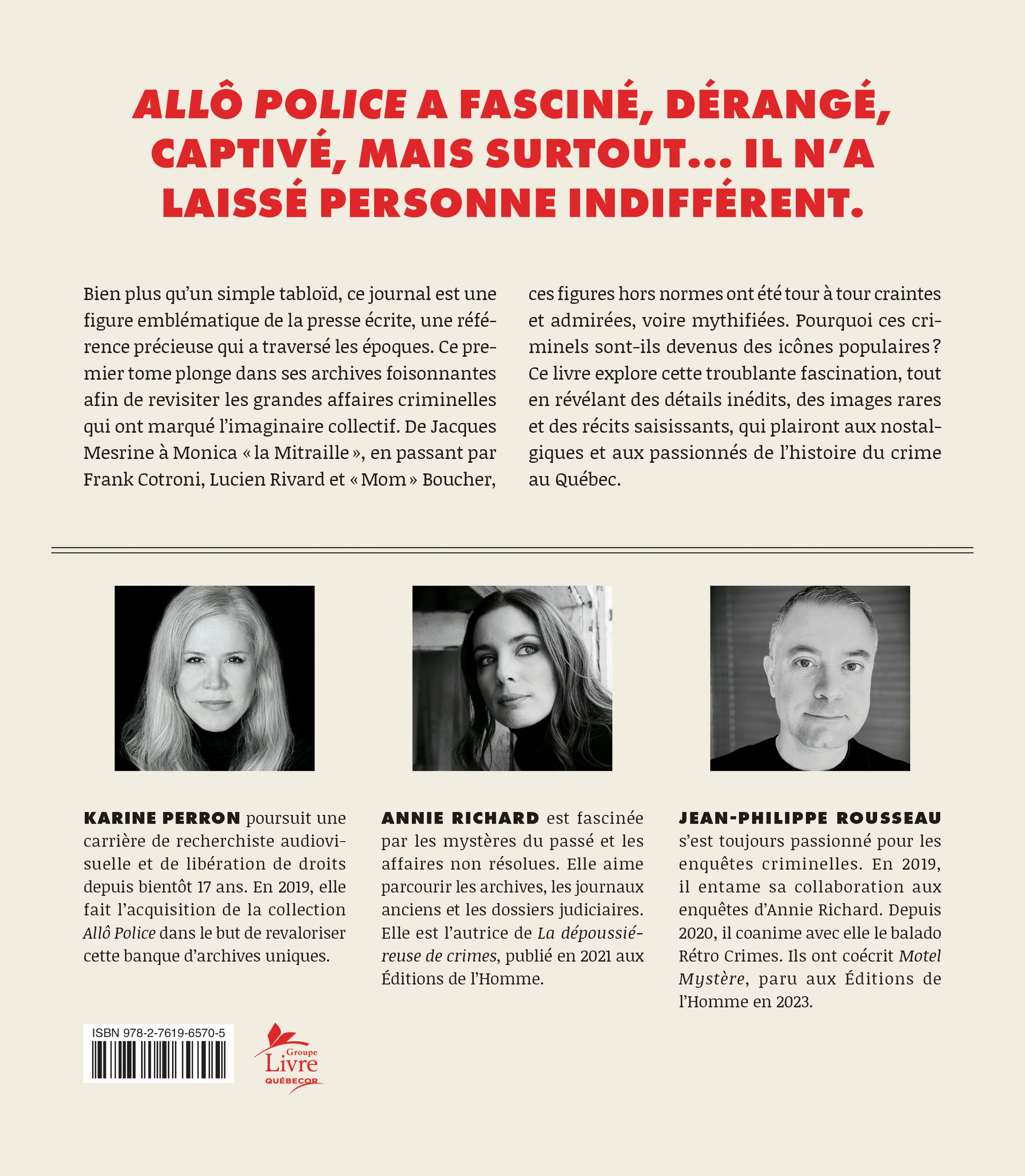 La filière Allô Police - De L'Homme Ed. - Livre - - La Guilde Culinaire
