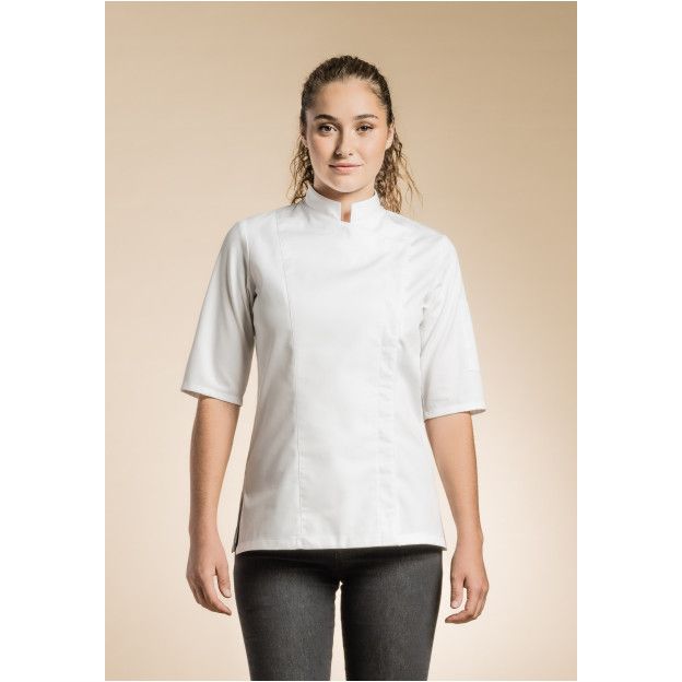 Veste de cuisine Sienne - Clement Design - Veste cuisine femme - - La Guilde Culinaire