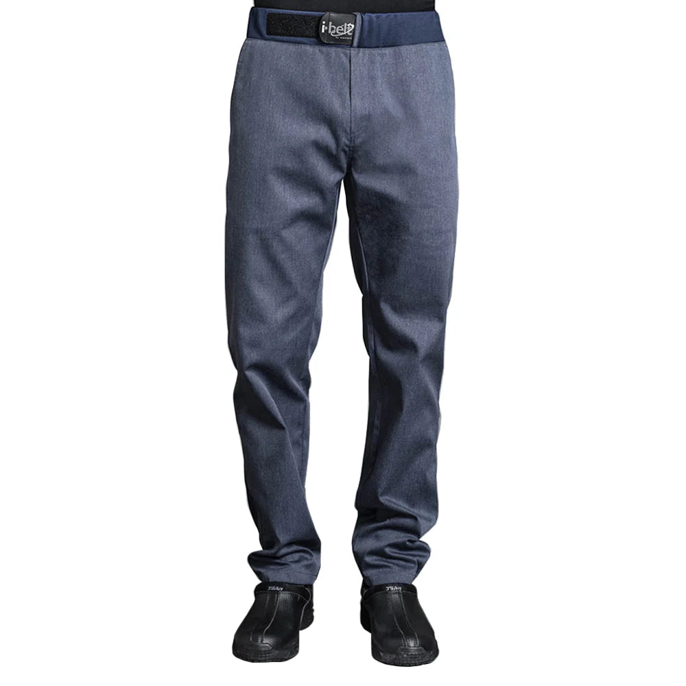 Pantalon de cuisine Sirocco Denim * T3 - US 38/40 EU 48/50 - Clement Design - Pantalon cuisine homme - SIROCCO DENIM T3 DIS - La Guilde Culinaire