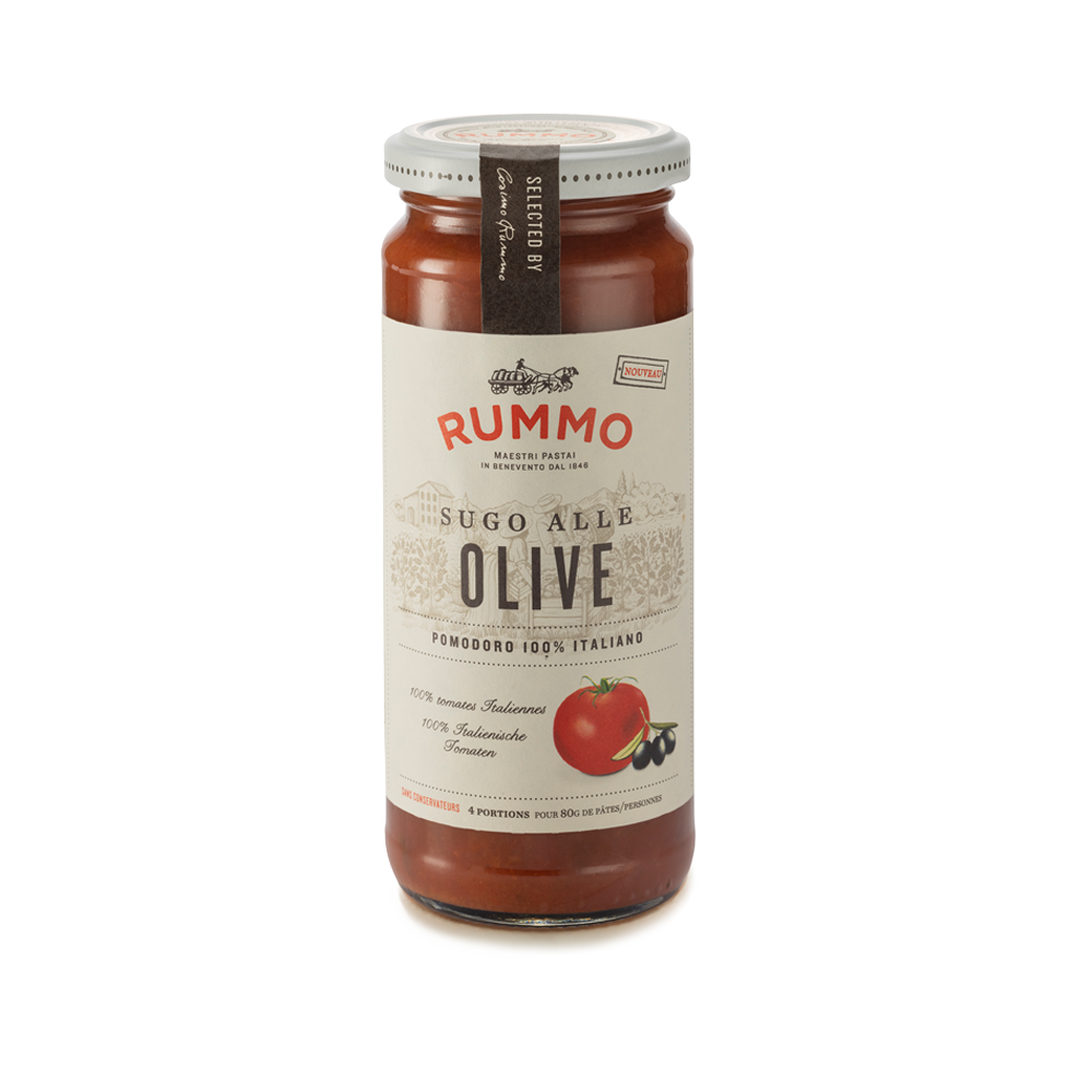 Sauce tomates et olives 340gr