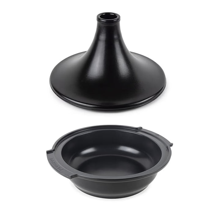 Atlas, Tajine Tous Feux, Noir Satin, 30 cm - Peugeot - Tajine - - La Guilde Culinaire