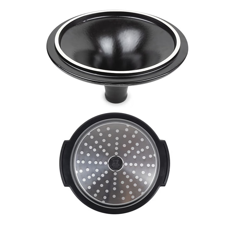 Atlas, Tajine Tous Feux, Noir Satin, 30 cm - Peugeot - Tajine - - La Guilde Culinaire