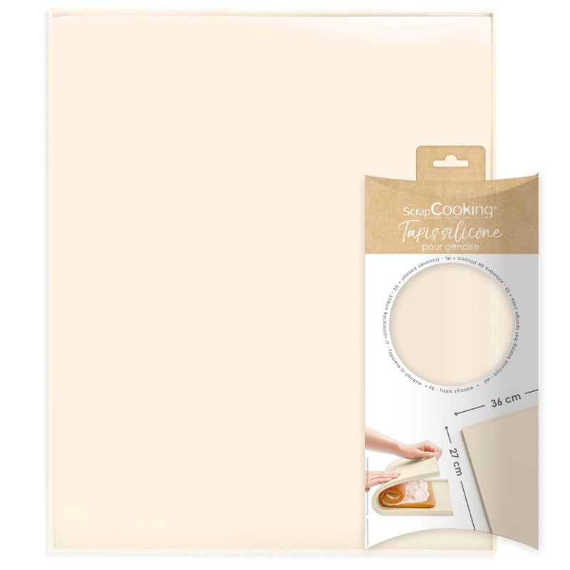 Tapis génoise en silicone 27 x 36 cm - Scrapcooking - Tapis de pâtisserie - - La Guilde Culinaire