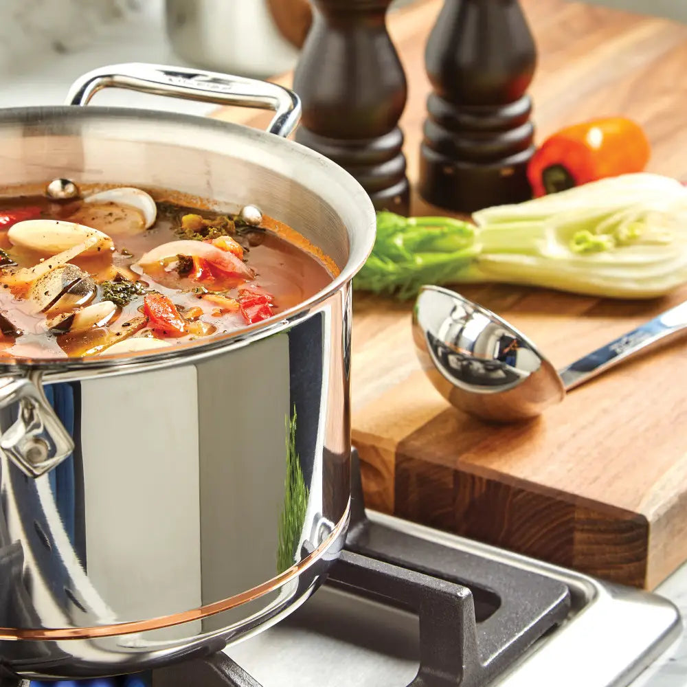 Ensemble de 6 Ustensiles de Cuisson et de Service - All-Clad - Pot à ustensile - - La Guilde Culinaire