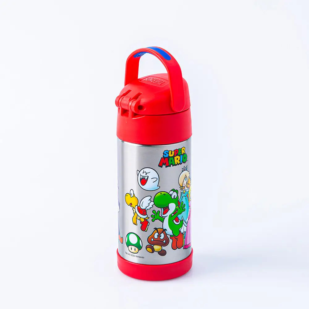 Bouteille Thermos FUNtainer, Super Mario, 355ml !    - Thermos - Bouteille d'eau - 