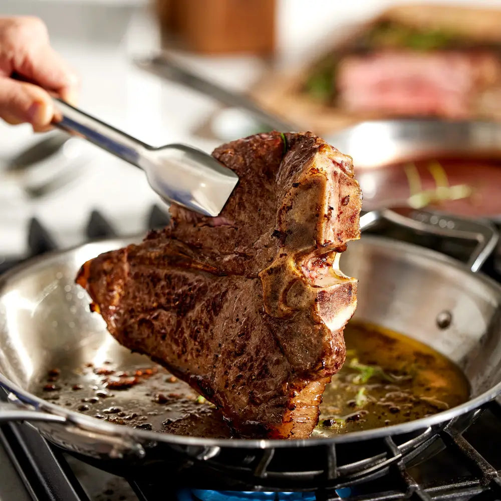 Poêle en acier inoxydable, Graphite Core G5, 10.5 po - All-Clad - Poêle à frire - - La Guilde Culinaire