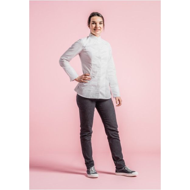 Veste de cuisine Valencia * - Clement Design - Veste cuisine femme - - La Guilde Culinaire