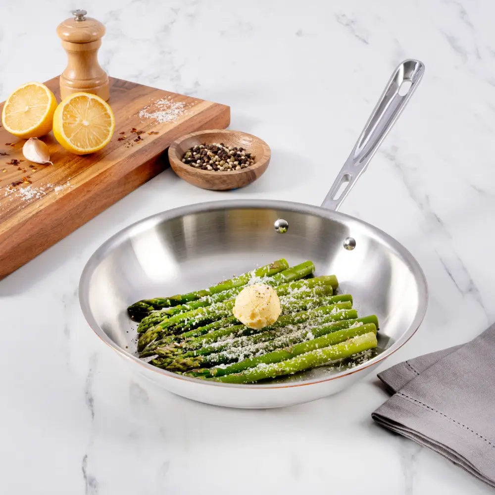 Poêle à frire, Ustensile Copper Core de 5 couches laminées - All-Clad - Poêle à frire - - La Guilde Culinaire