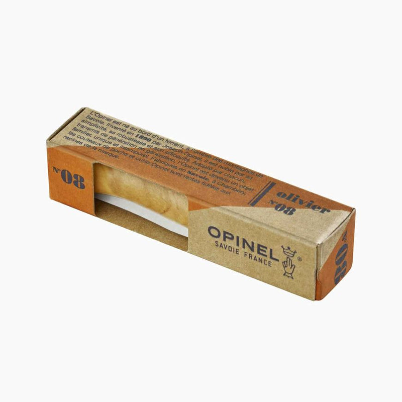 Opinel - N°08 Olivier    - Opinel - Couteau de poche - 