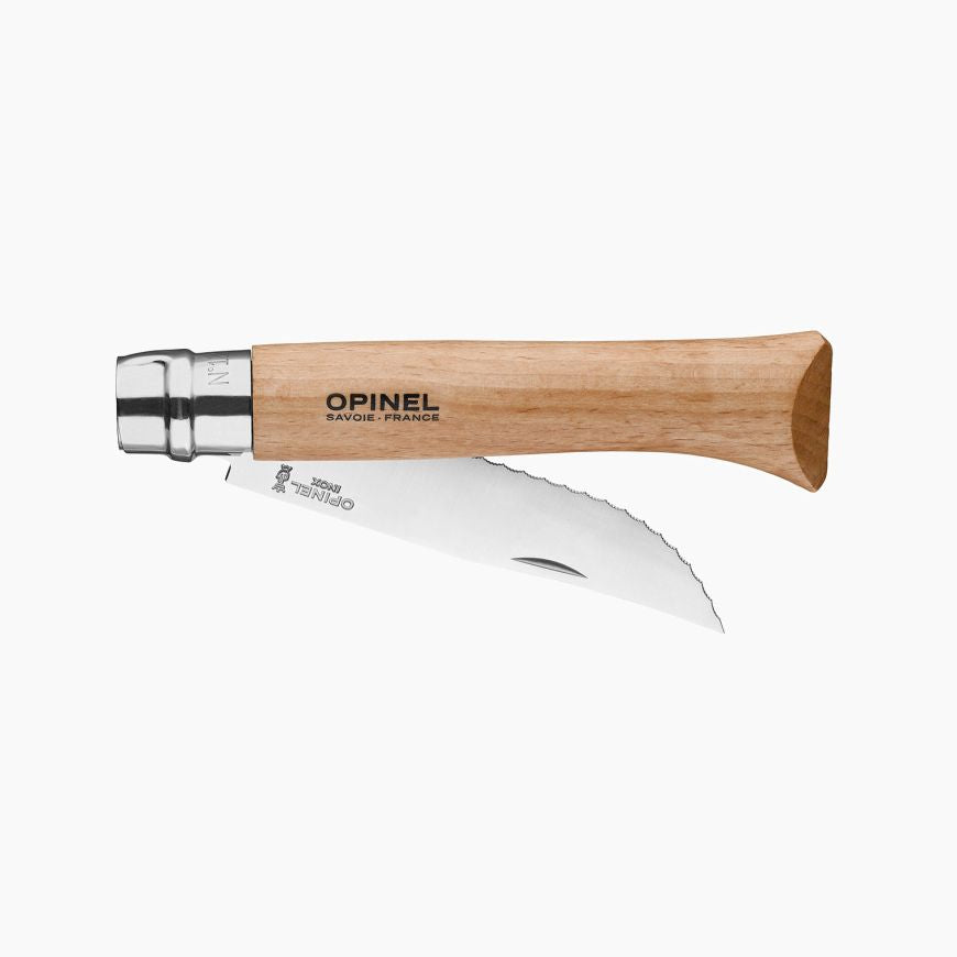 Opinel N°12 - Couteau de poche Inox Cranté    - Opinel - Couteau de poche - 