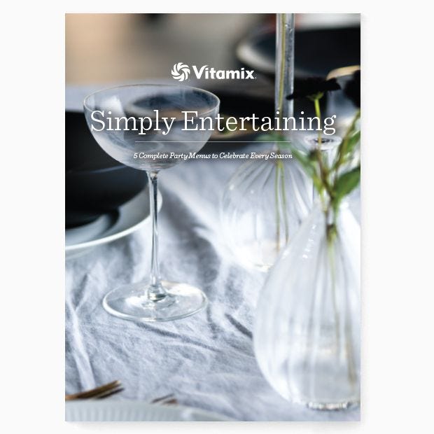 Livre Vitamix "Simply Entertaining" en Anglais    - Vitamix - Livre de cuisine - 