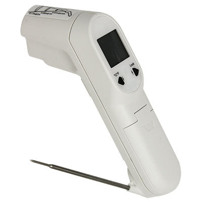 Thermomètre Infrarouge avec sonde repliable    - La Guilde Culinaire - Thermomètre infrarouge - 