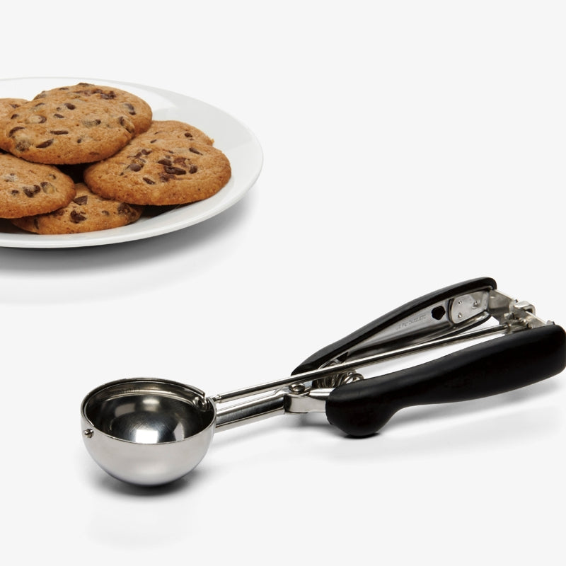 Cuillère à Glace En Acier Inoxydable 304 Avec Déclencheur - Pour Glaces, Purée, Cookies, Portionneur