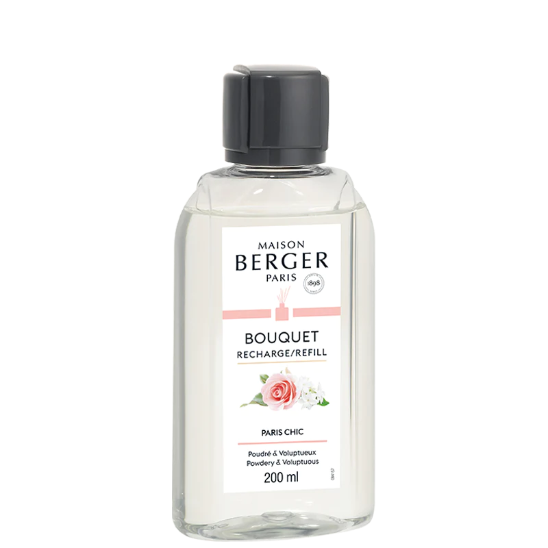 Recharge pour bouquet Paris chic – 200 ml (6,7 oz)    - Maison Berger Paris - Parfums d'ambiance - 
