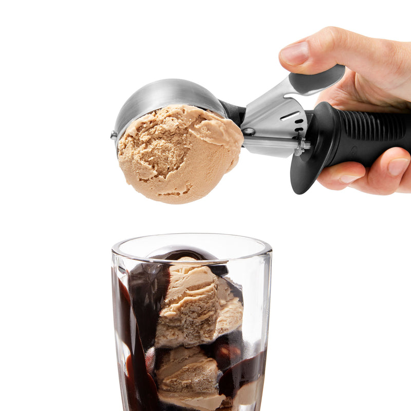 Cuillère à crème glacée à gâchette    - OXO - Cuillère à glace - 