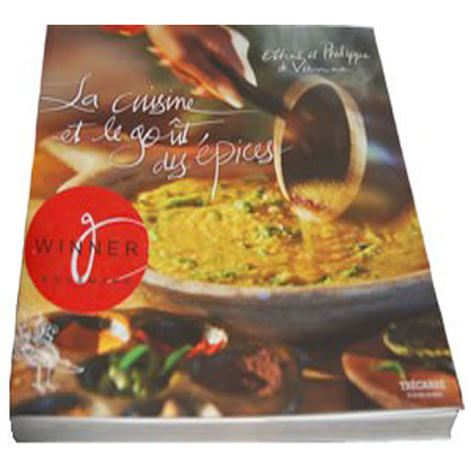 Livre La cuisine et le goût des épices    - Epices de cru - Livre de cuisine - 