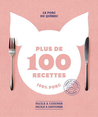 Plus de 100 recettes 100% Porc    - Marabout - Livre de cuisine - 