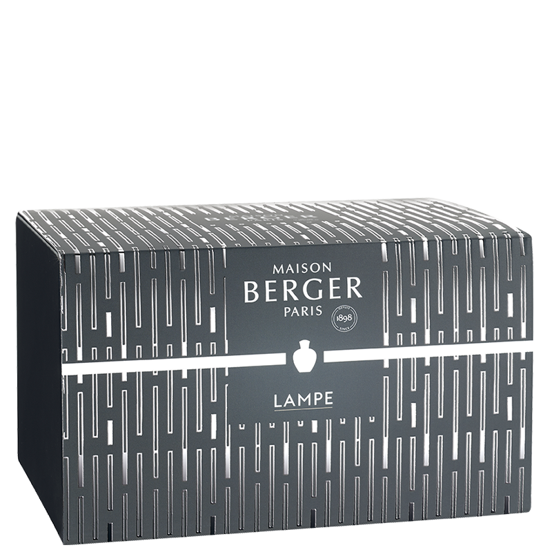 Coffret Lampe Berger Amphora noire + Lait de figue - 250ml (8,5 oz)    - Maison Berger Paris - Parfums d'ambiance - 