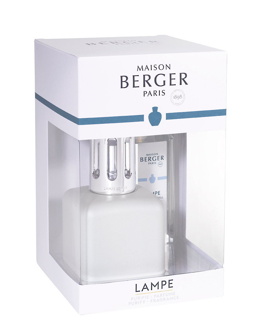 Coffret Lampe Berger Glaçon - Blanche    - Maison Berger Paris - Parfums d'ambiance - 
