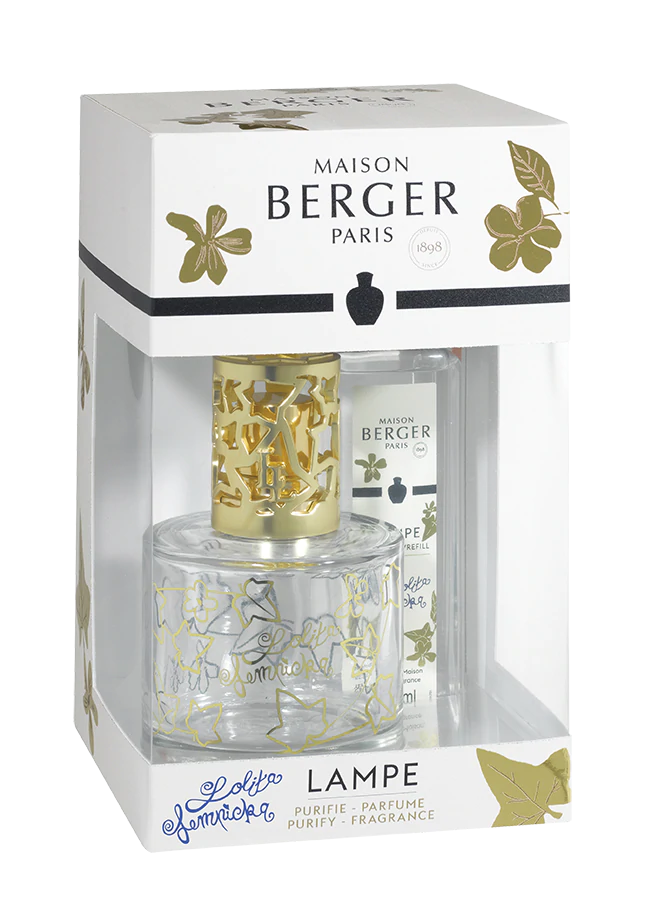 Coffret Lampe Berger Pure Lolita Lempicka transparente + parfum Lolita Lempicka    - Maison Berger Paris - Parfums d'ambiance - 