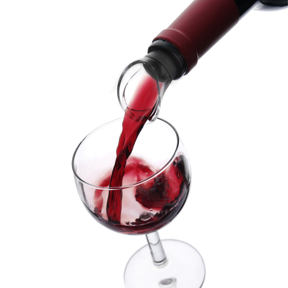 Verseur à vin transparent, jeu de 2    - Vacu Vin - Verseur à vin - 