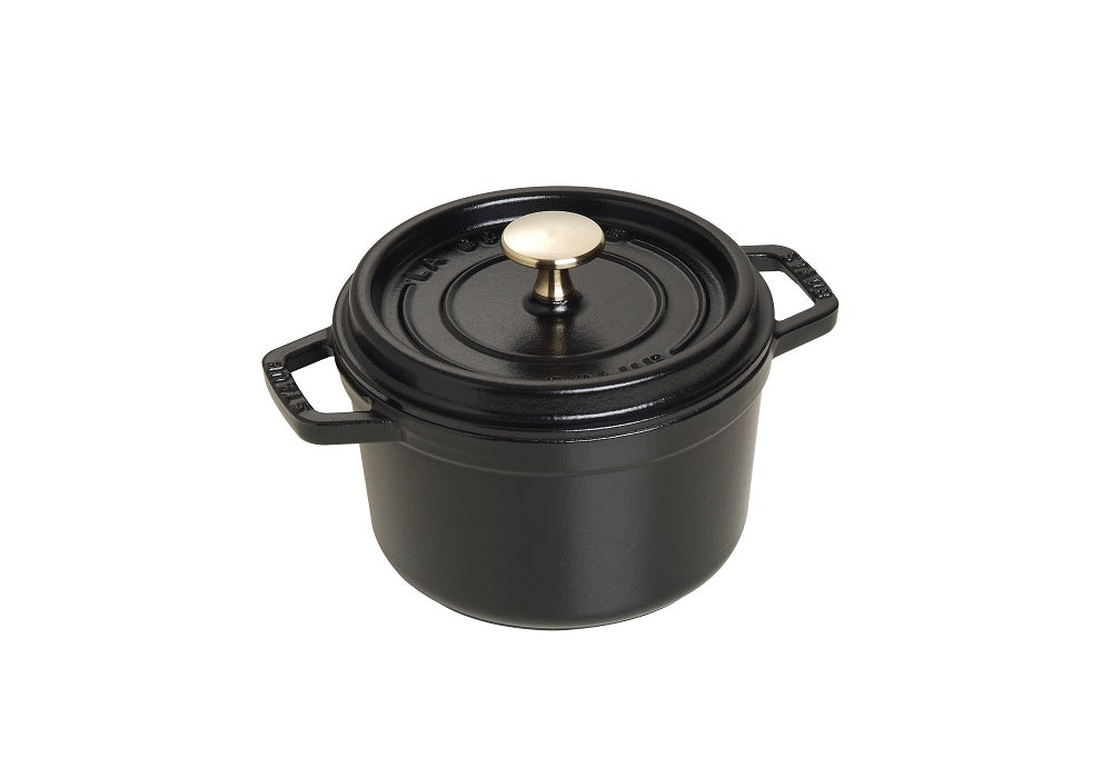 La Cuisine 4.75 Qt - 30cm Black Oval Dutch Oven