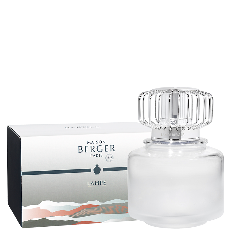 Lampe Berger Land – Blanc givré *    - Maison Berger Paris - Parfums d'ambiance - 