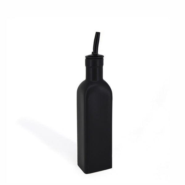 PARK WEST Bouteille noire 250 ml pour l'huile/vinaigre    - Bia - Assiette - 