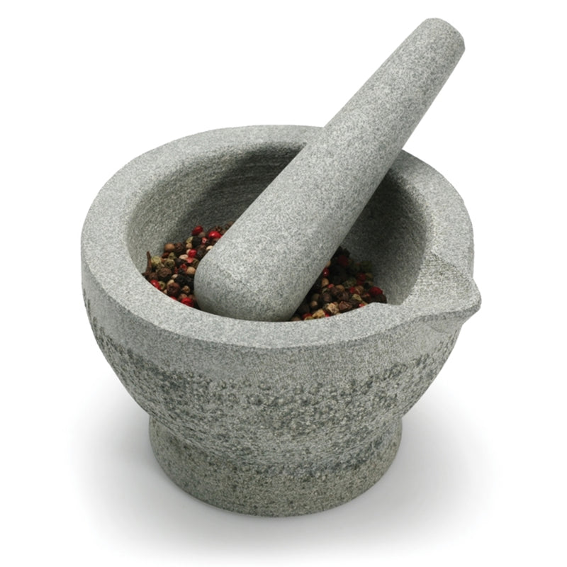 Mortier & pilon en granite    - Zen Cuizine - Mortier et pilon - 
