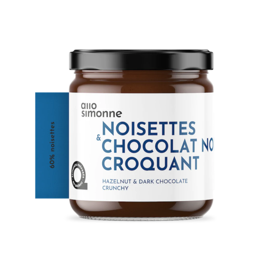 Tartinade Noisettes & Chocolat Noir - Croquant    - Allo Simonne - Tartinade - 