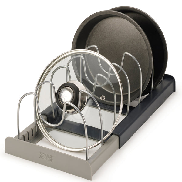 Organisateur De Tiroir Extensible En Métal – Largeur Réglable 32,5 à 50 Cm – Pour Cuisine, Salle De Bain, Dressing – Gain De Place Maximal - 8