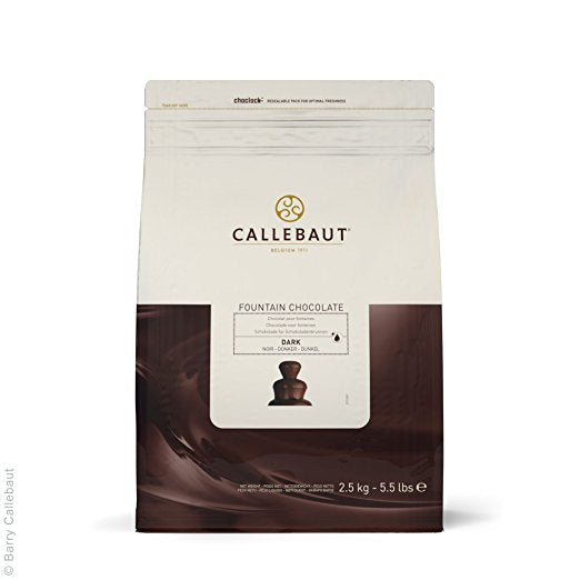 Chocolat noir pour fontaines    - Callebaut - Chocolat noir - 