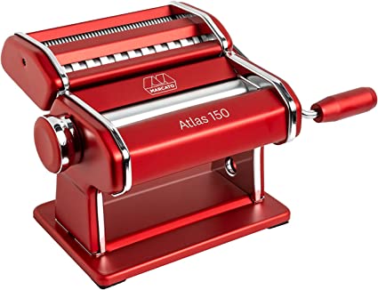 Machine à Pâtes Marcato Atlas 150 - 3 types de pâtes Rouge   - Marcato Design - Machine à pâte - 80MA/0988RED