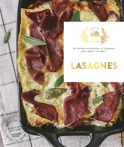 Lasagnes    - Hachette Ed. - Livre de cuisine - 